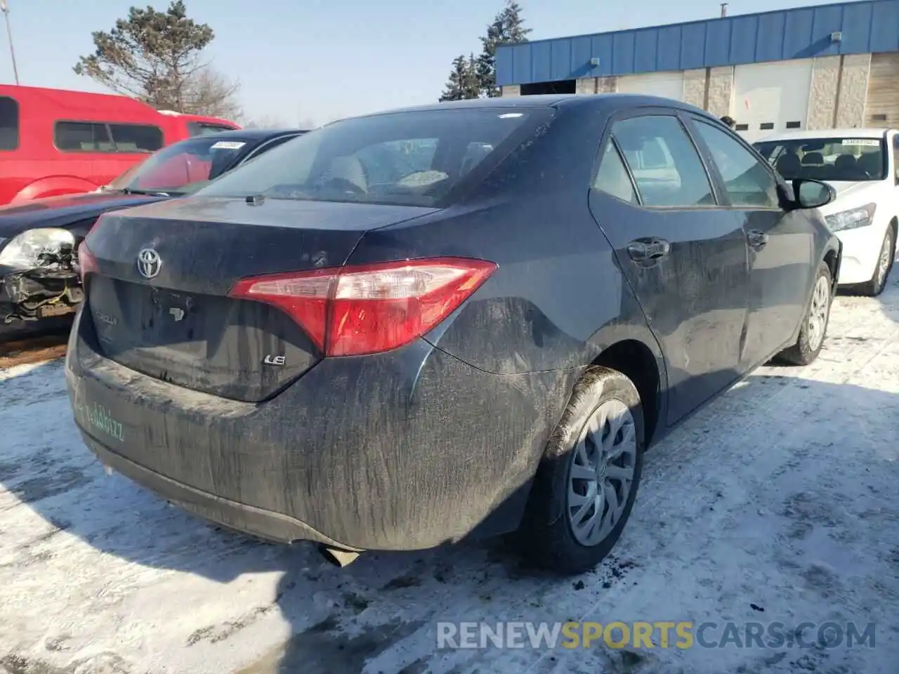 4 Photograph of a damaged car 5YFBURHEXKP943698 TOYOTA COROLLA 2019