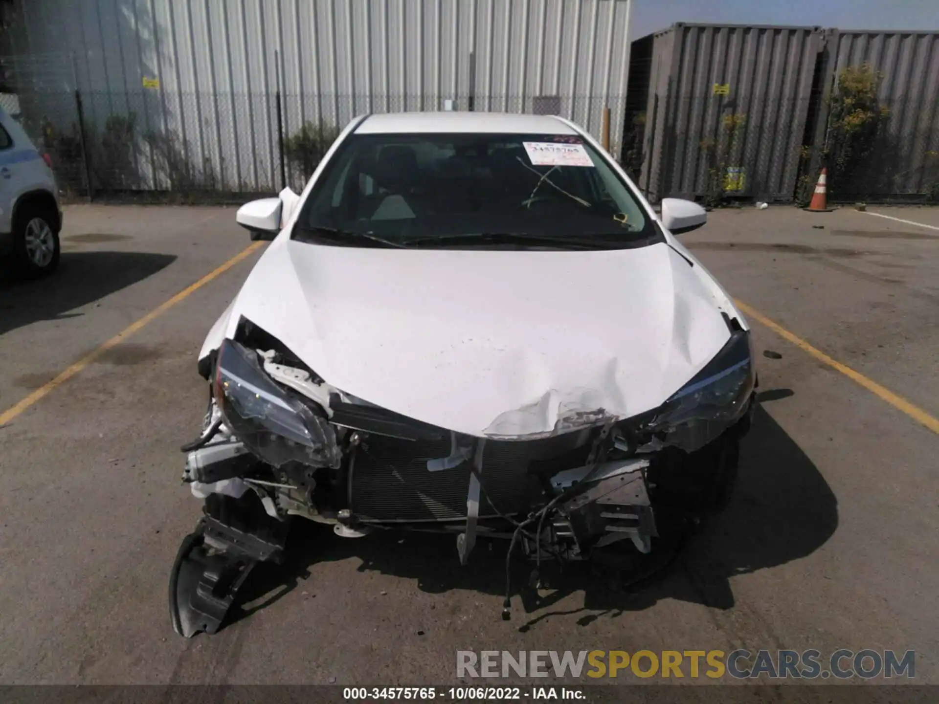 6 Photograph of a damaged car 5YFBURHEXKP943703 TOYOTA COROLLA 2019