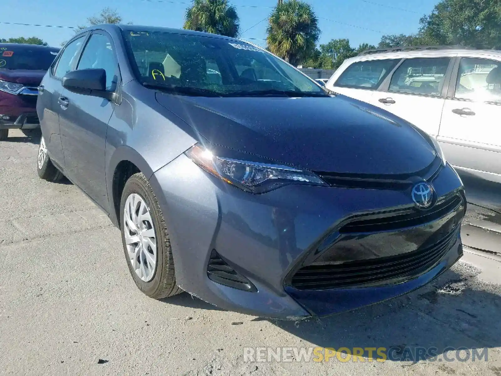 1 Photograph of a damaged car 5YFBURHEXKP944107 TOYOTA COROLLA 2019