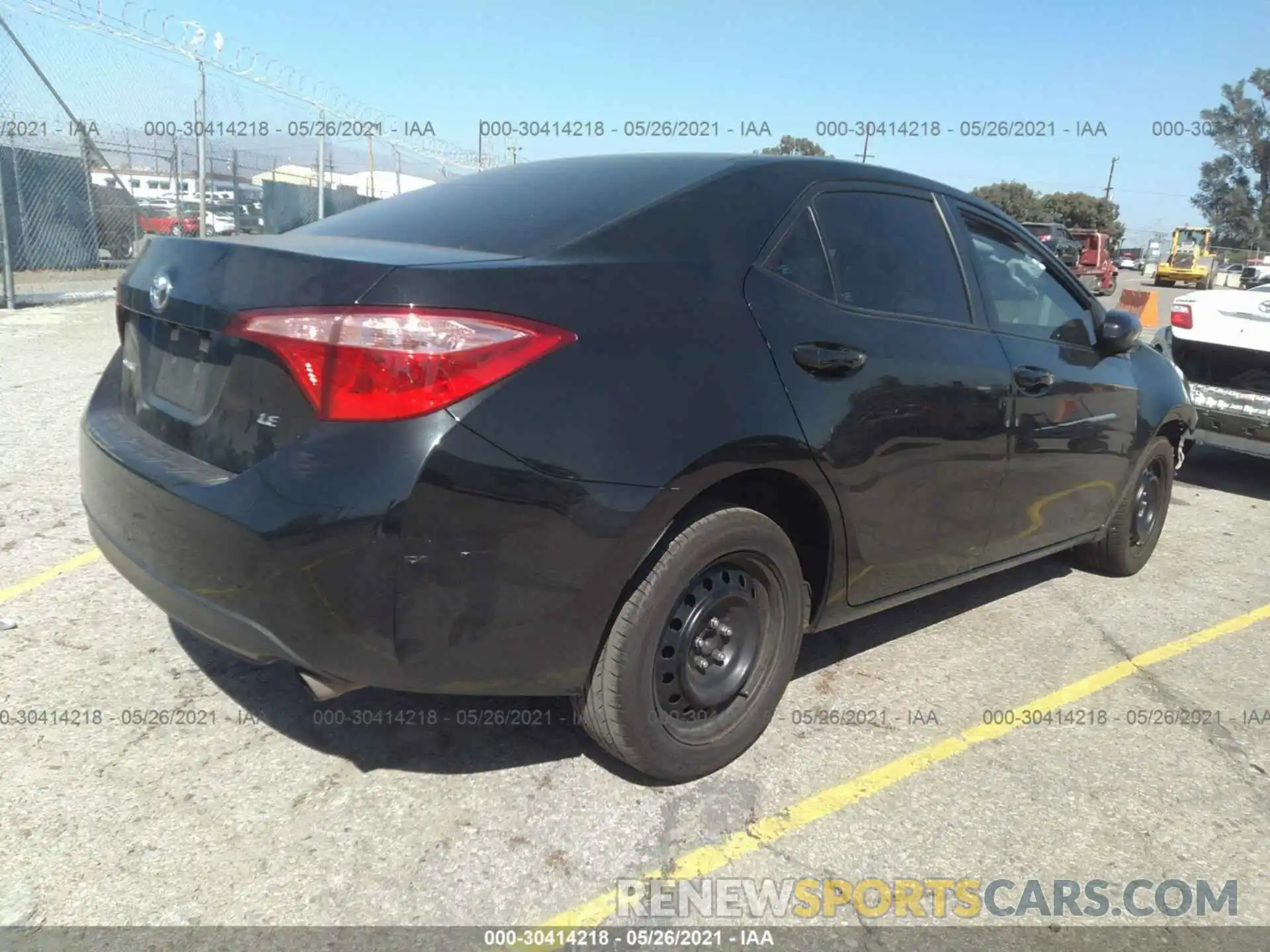 4 Photograph of a damaged car 5YFBURHEXKP944334 TOYOTA COROLLA 2019