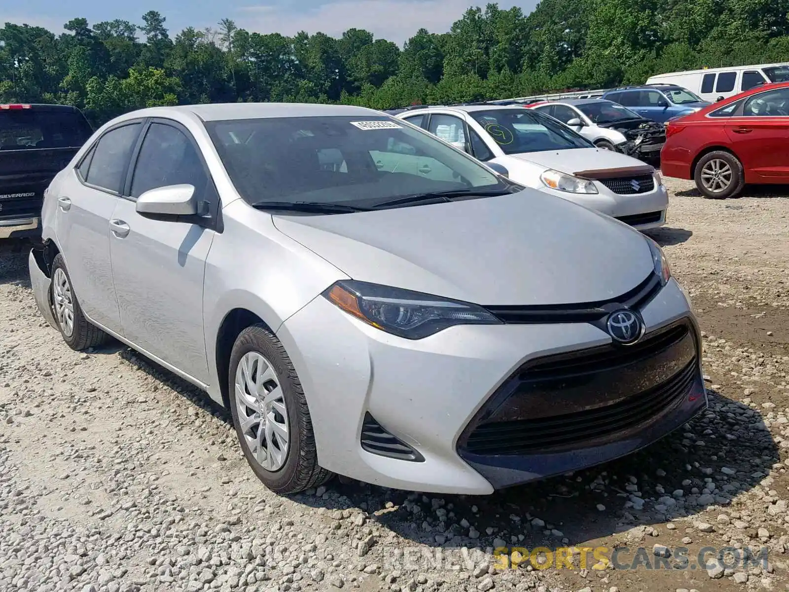 1 Photograph of a damaged car 5YFBURHEXKP944902 TOYOTA COROLLA 2019