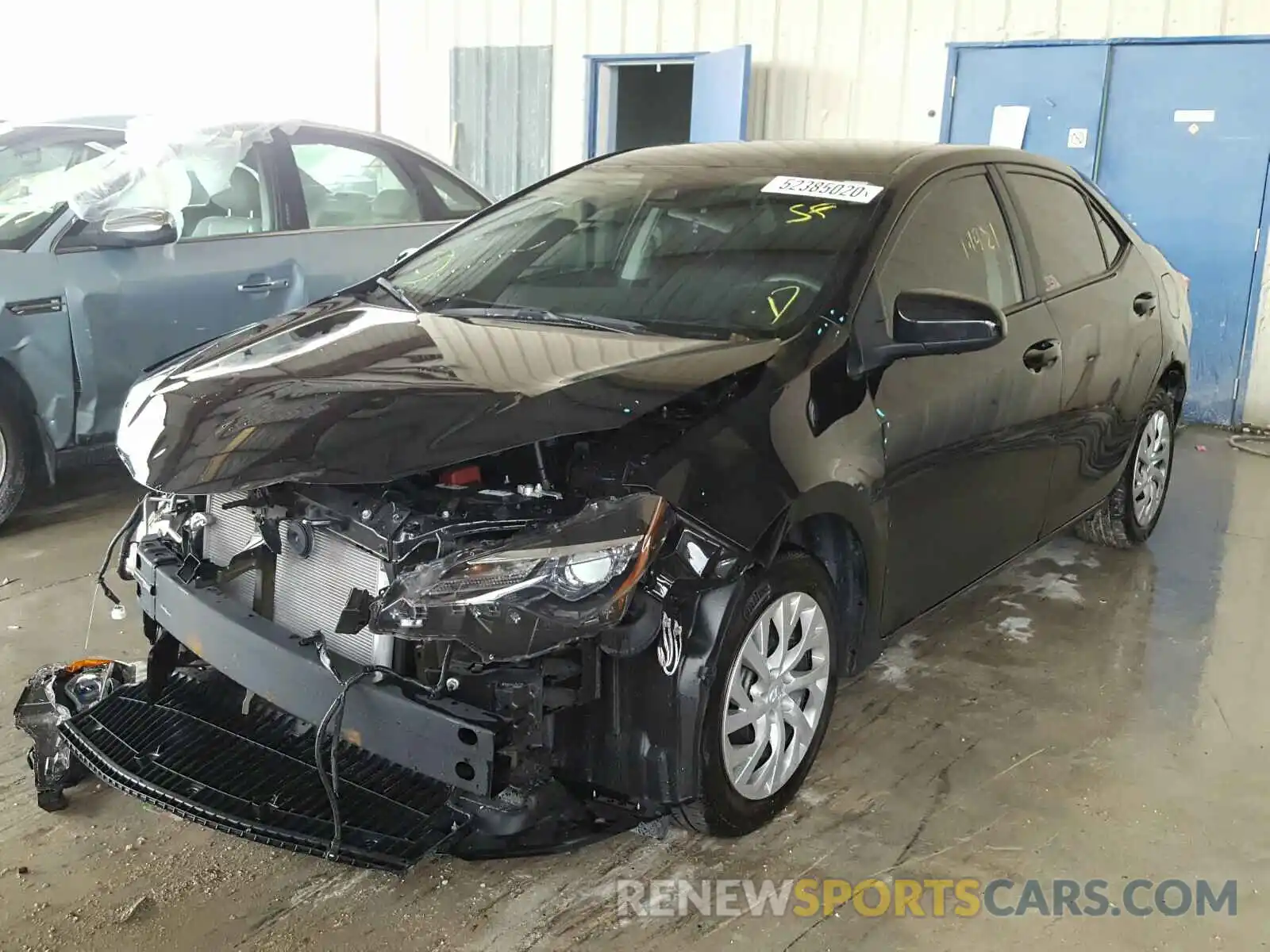 2 Photograph of a damaged car 5YFBURHEXKP945788 TOYOTA COROLLA 2019