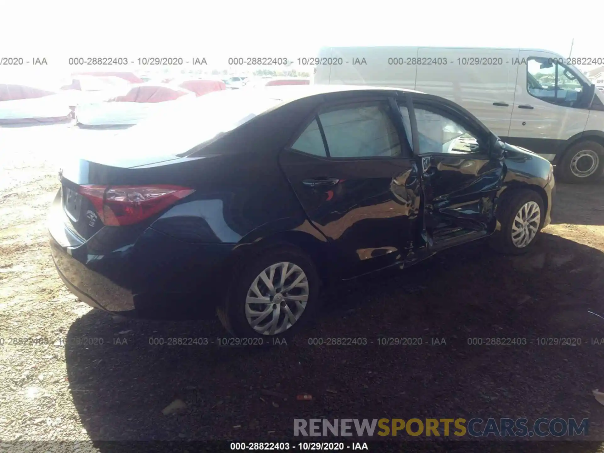 4 Photograph of a damaged car 5YFBURHEXKP946083 TOYOTA COROLLA 2019