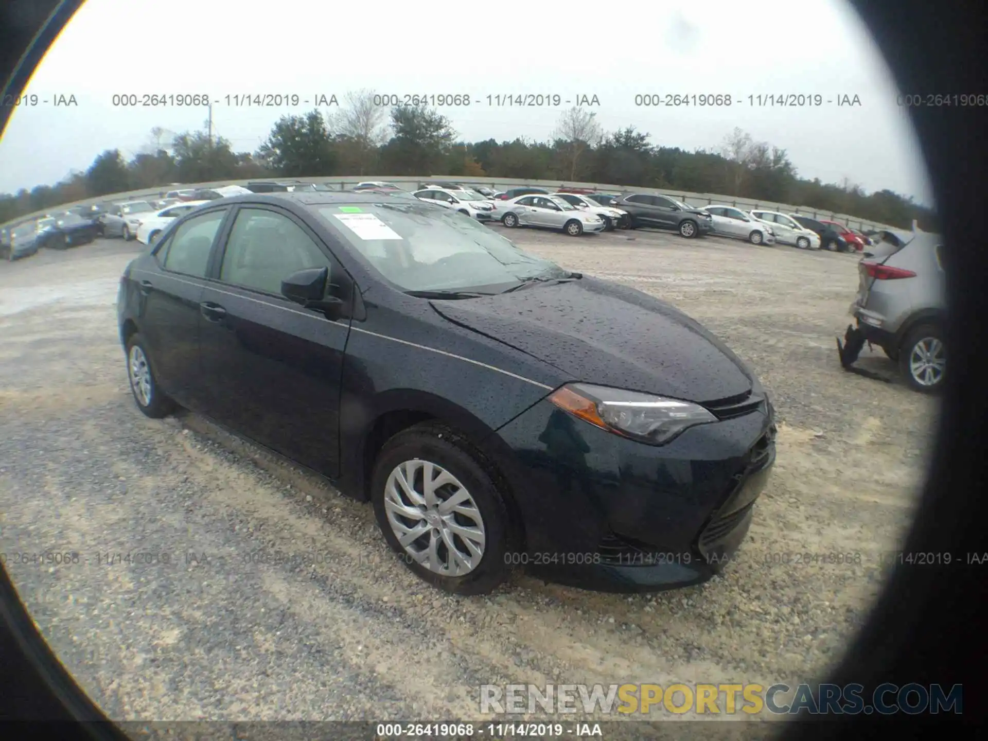 1 Photograph of a damaged car 5YFBURHEXKP946116 TOYOTA COROLLA 2019