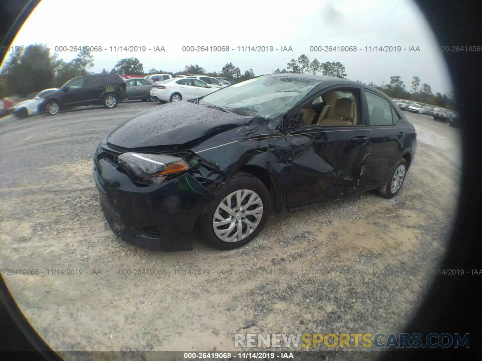 2 Photograph of a damaged car 5YFBURHEXKP946116 TOYOTA COROLLA 2019