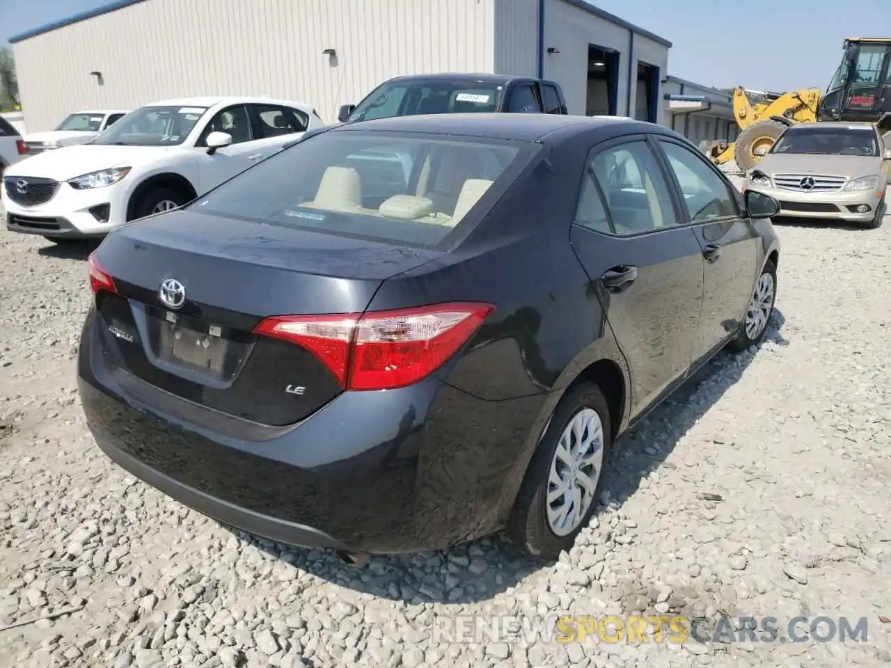 4 Photograph of a damaged car 5YFBURHEXKP946441 TOYOTA COROLLA 2019