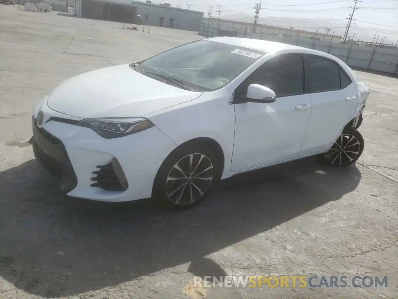 2 Photograph of a damaged car 5YFBURHEXKP946617 TOYOTA COROLLA 2019