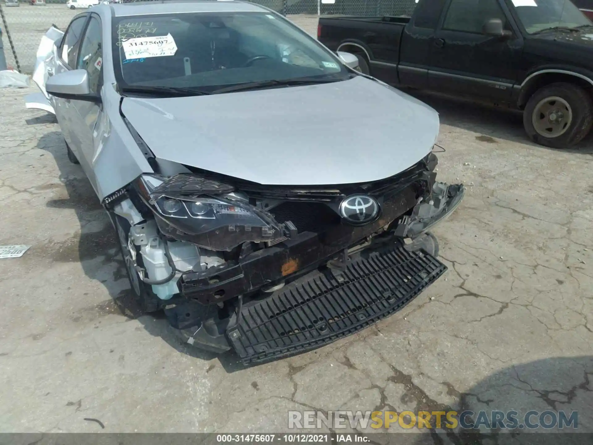 6 Photograph of a damaged car 5YFBURHEXKP946794 TOYOTA COROLLA 2019