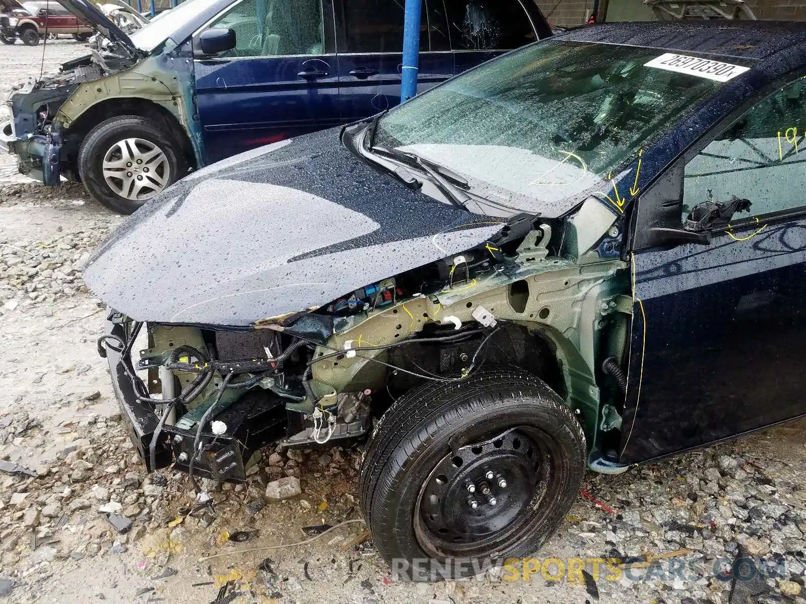 9 Photograph of a damaged car 5YFBURHEXKP948593 TOYOTA COROLLA 2019