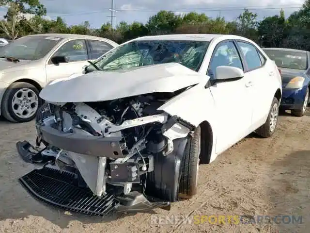 2 Photograph of a damaged car 5YFBURHEXKP949162 TOYOTA COROLLA 2019