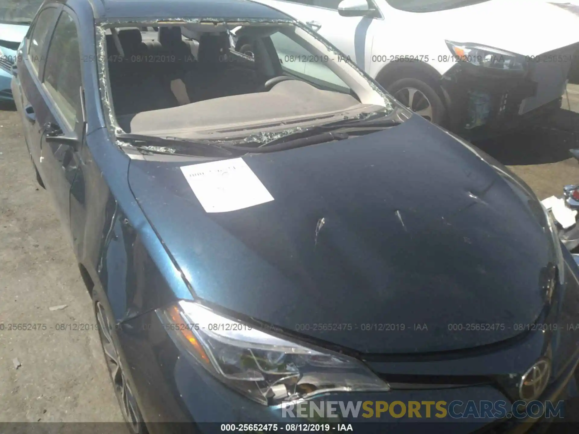 6 Photograph of a damaged car 5YFBURHEXKP949467 TOYOTA COROLLA 2019