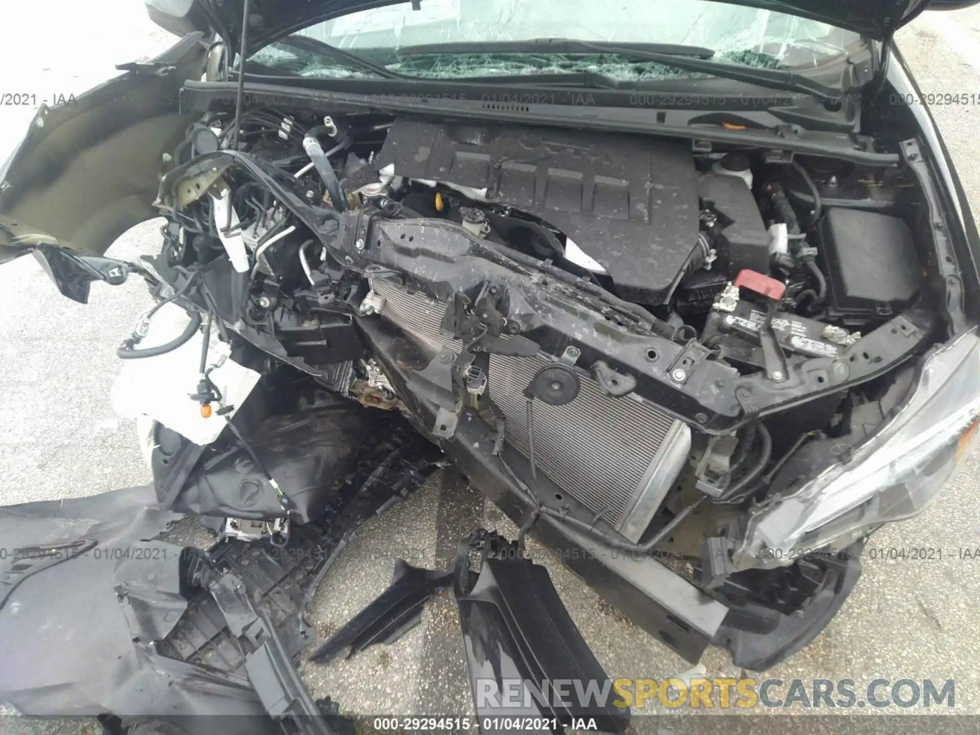 10 Photograph of a damaged car 5YFBURHEXKP949792 TOYOTA COROLLA 2019