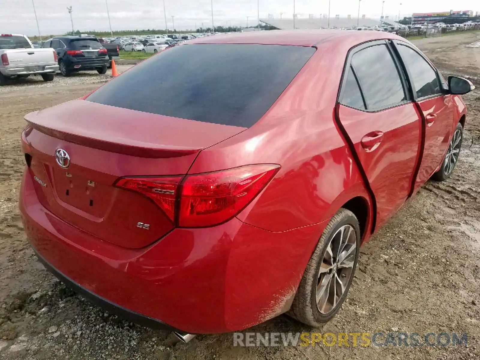 4 Photograph of a damaged car 5YFBURJE4KP903052 TOYOTA COROLLA 2019