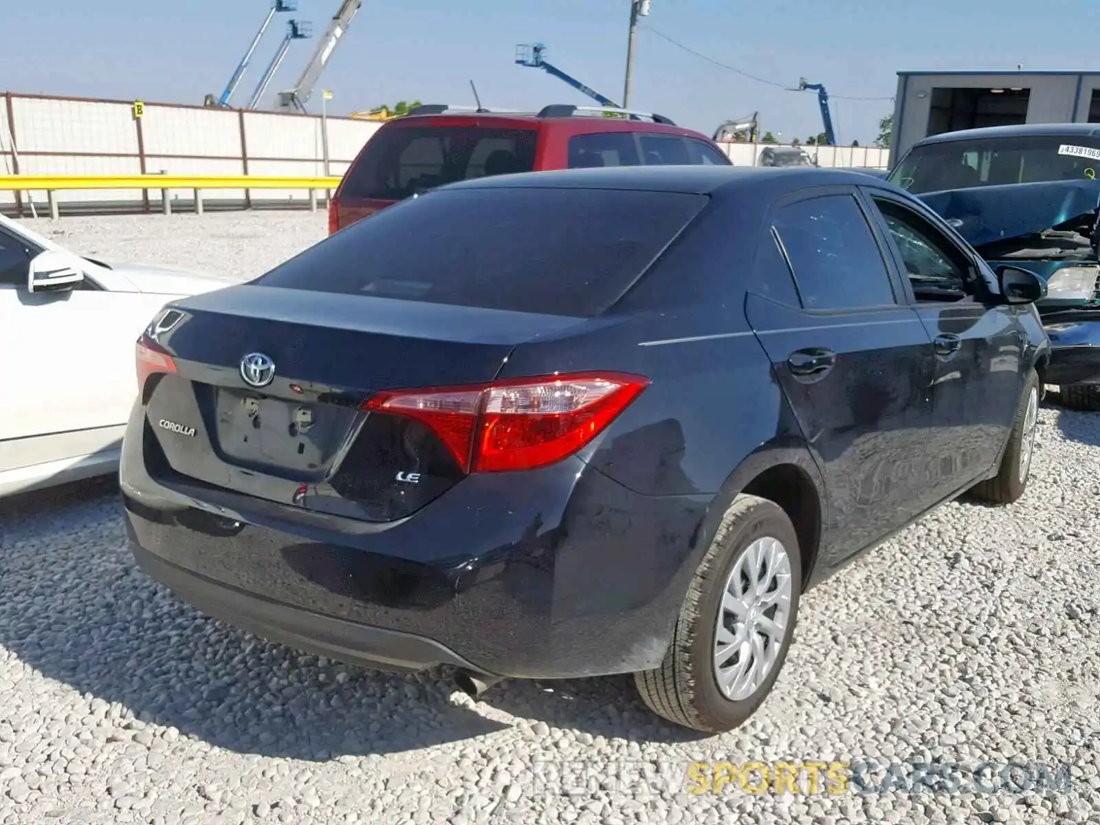 4 Photograph of a damaged car 5YFBVRHL6KP887257 TOYOTA COROLLA 2019