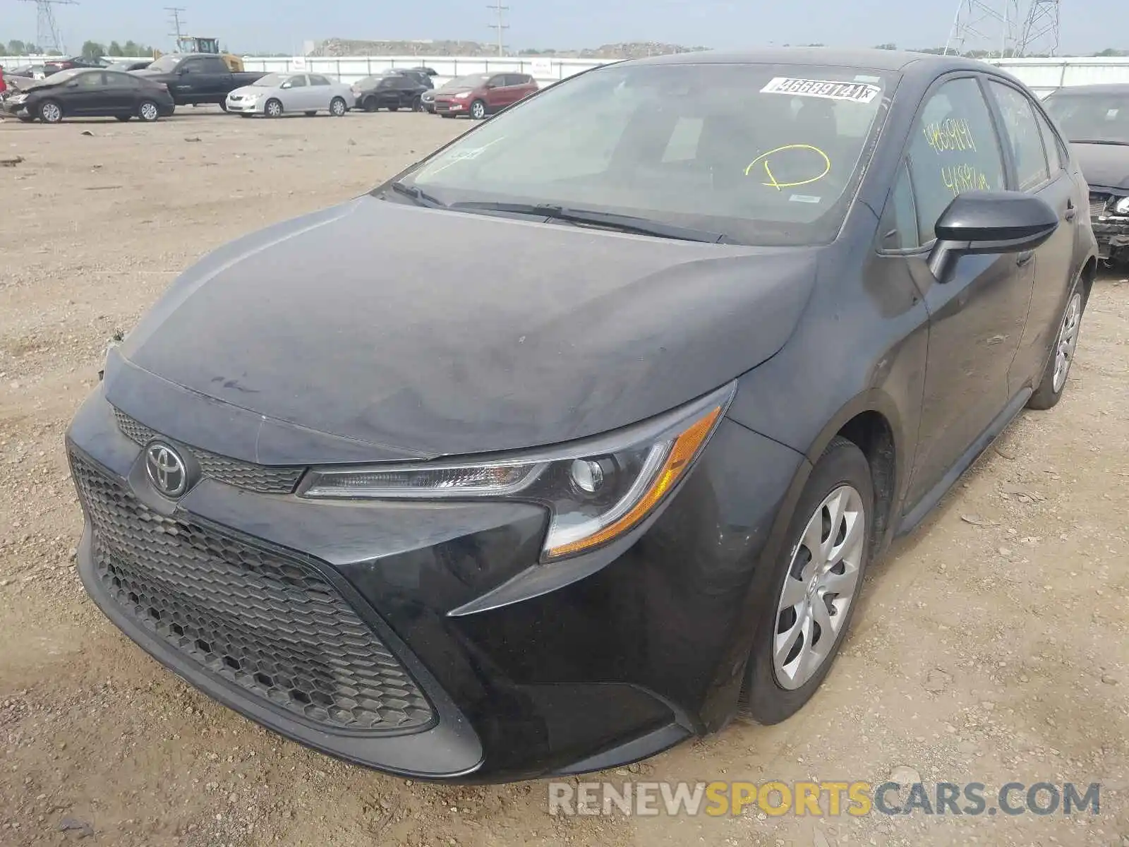 2 Photograph of a damaged car 5YFEPRAE0LP065232 TOYOTA COROLLA 2019