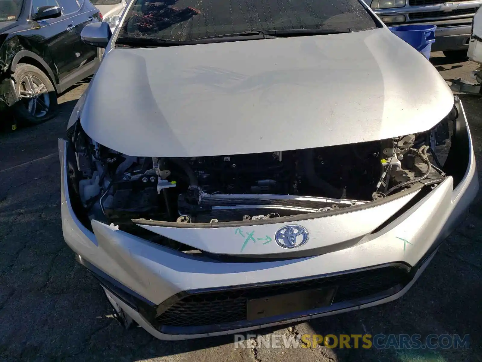 9 Фотография поврежденного автомобиля 5YFS4RCE4LP024174 TOYOTA COROLLA 2019