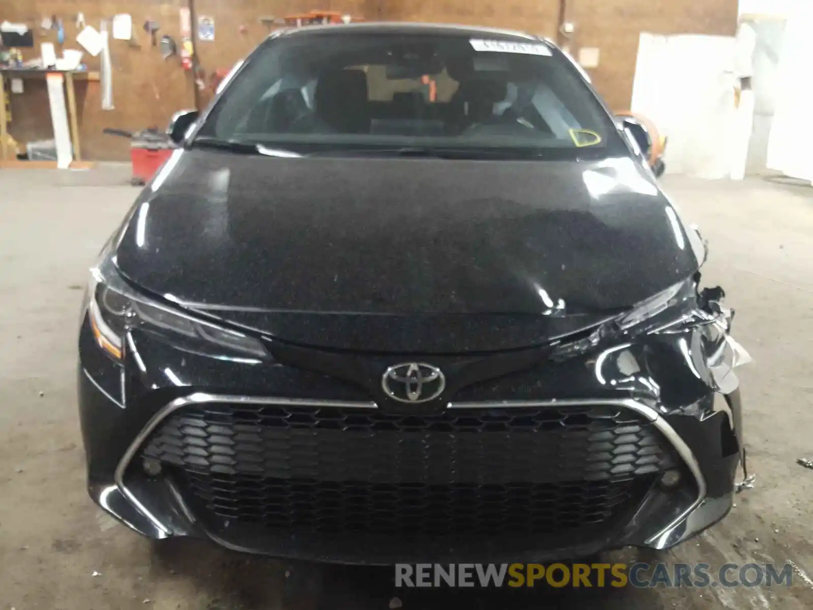 9 Photograph of a damaged car JTNK4RBE0K3001169 TOYOTA COROLLA 2019