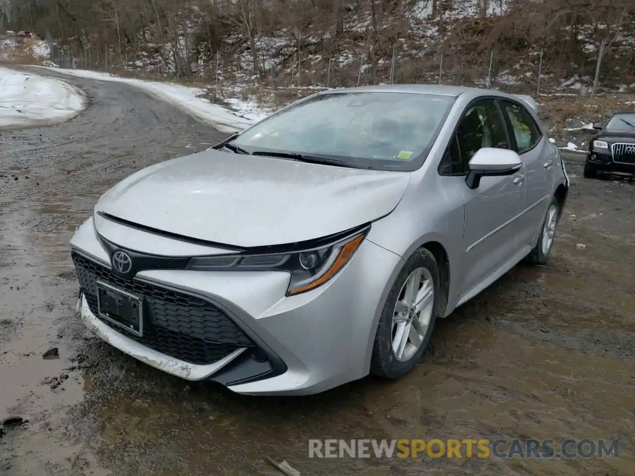 2 Photograph of a damaged car JTNK4RBE0K3002662 TOYOTA COROLLA 2019