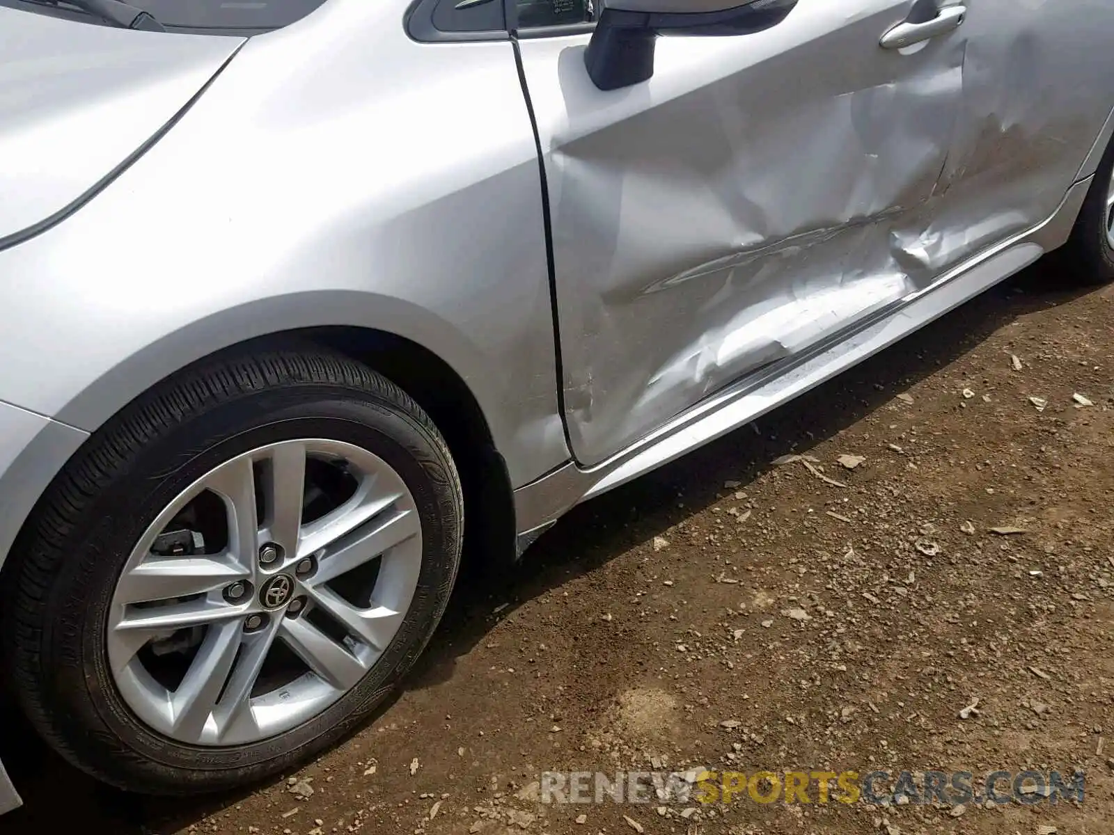 7 Photograph of a damaged car JTNK4RBE0K3005772 TOYOTA COROLLA 2019