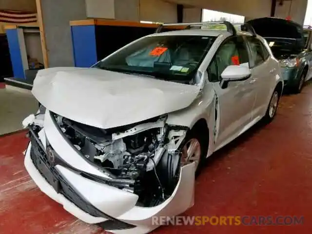 2 Photograph of a damaged car JTNK4RBE0K3009496 TOYOTA COROLLA 2019