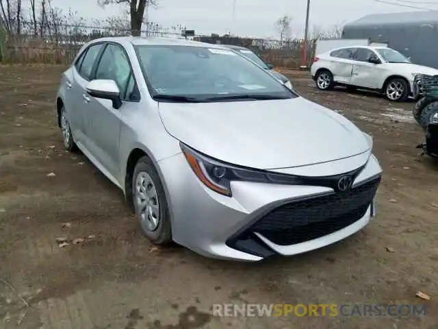 1 Photograph of a damaged car JTNK4RBE0K3012124 TOYOTA COROLLA 2019