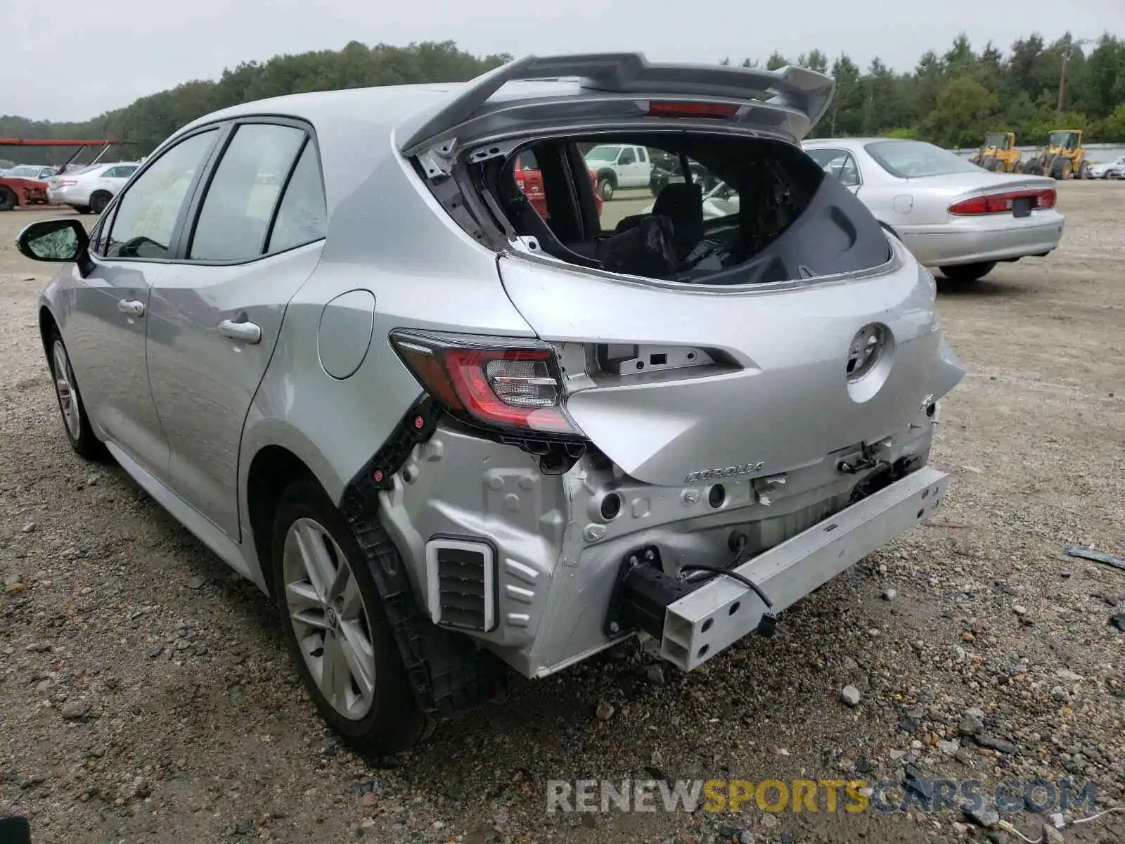 9 Photograph of a damaged car JTNK4RBE0K3016657 TOYOTA COROLLA 2019