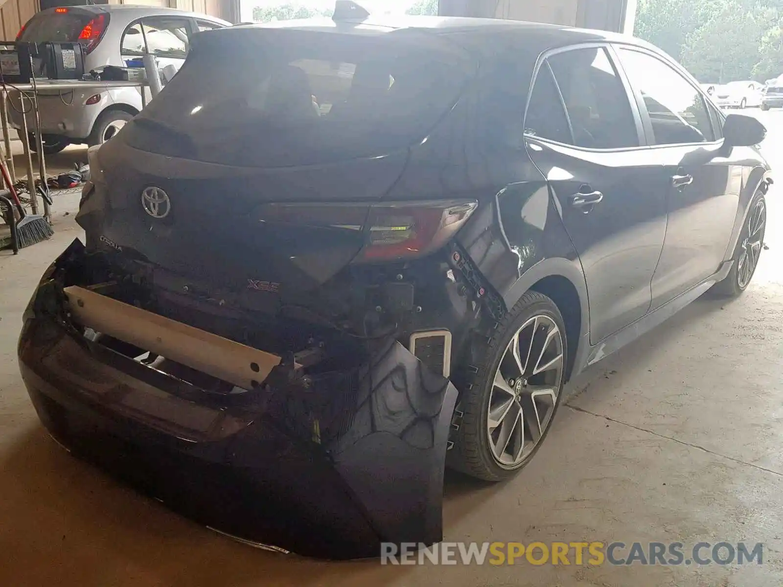 4 Photograph of a damaged car JTNK4RBE0K3019591 TOYOTA COROLLA 2019