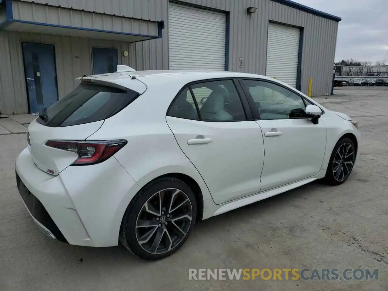 3 Photograph of a damaged car JTNK4RBE0K3025066 TOYOTA COROLLA 2019