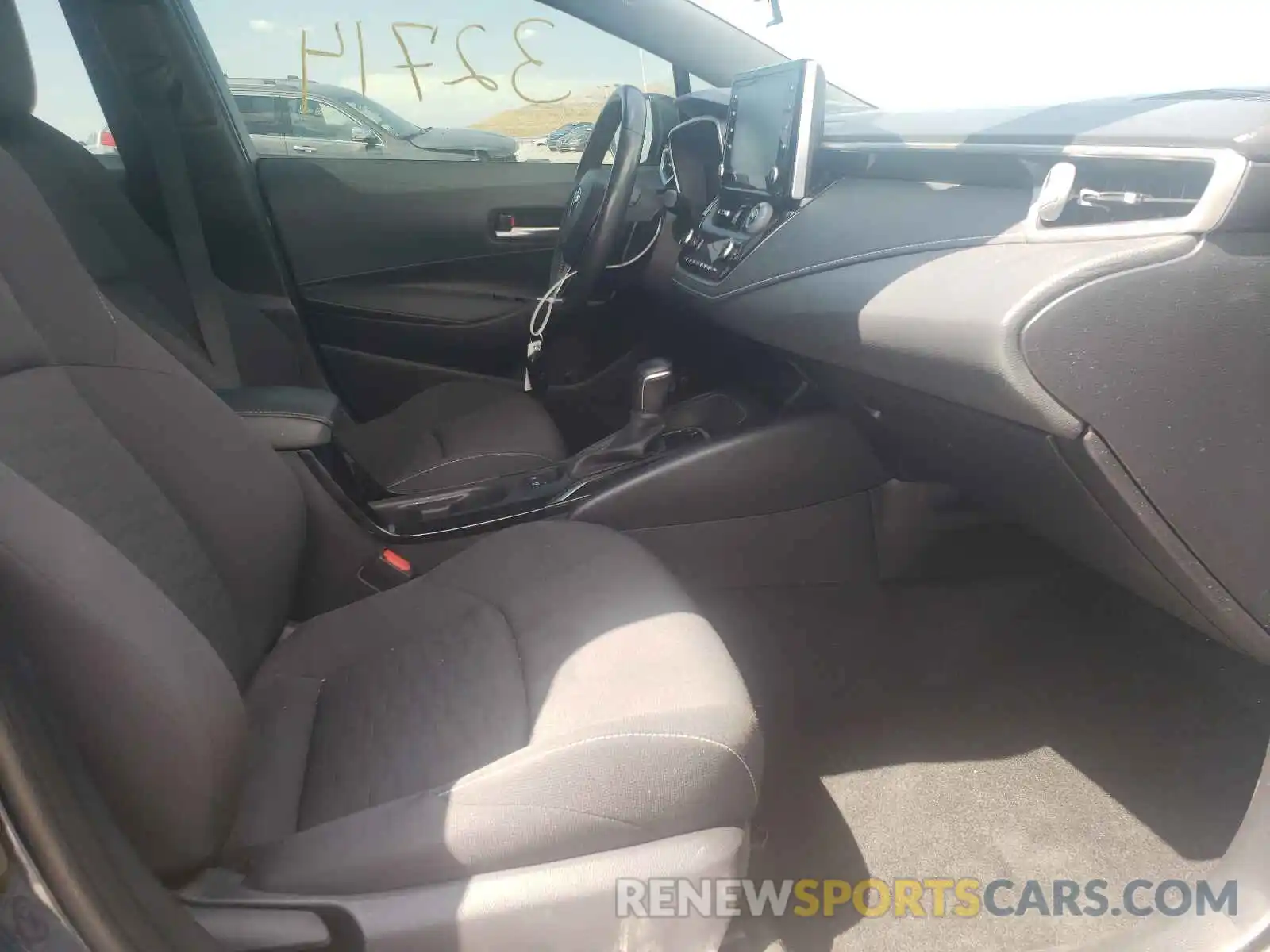 5 Photograph of a damaged car JTNK4RBE0K3026847 TOYOTA COROLLA 2019