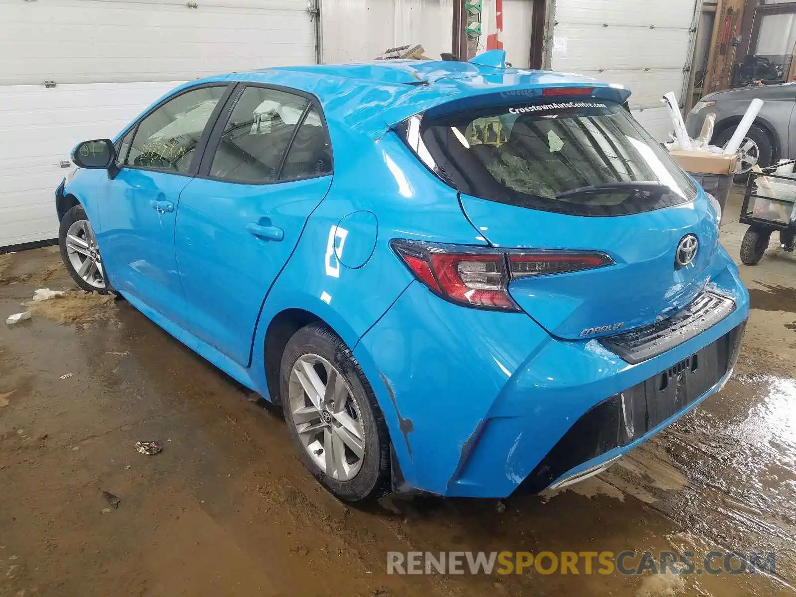 3 Photograph of a damaged car JTNK4RBE0K3032048 TOYOTA COROLLA 2019