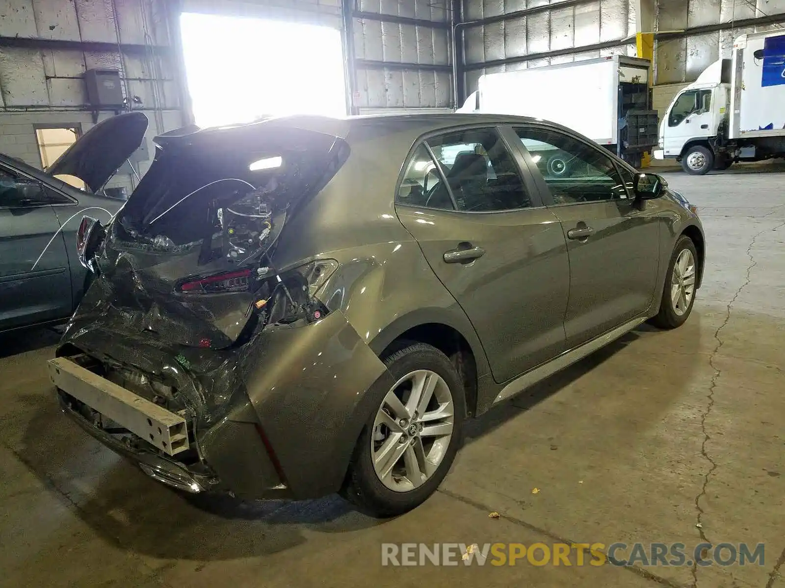 4 Photograph of a damaged car JTNK4RBE0K3038447 TOYOTA COROLLA 2019