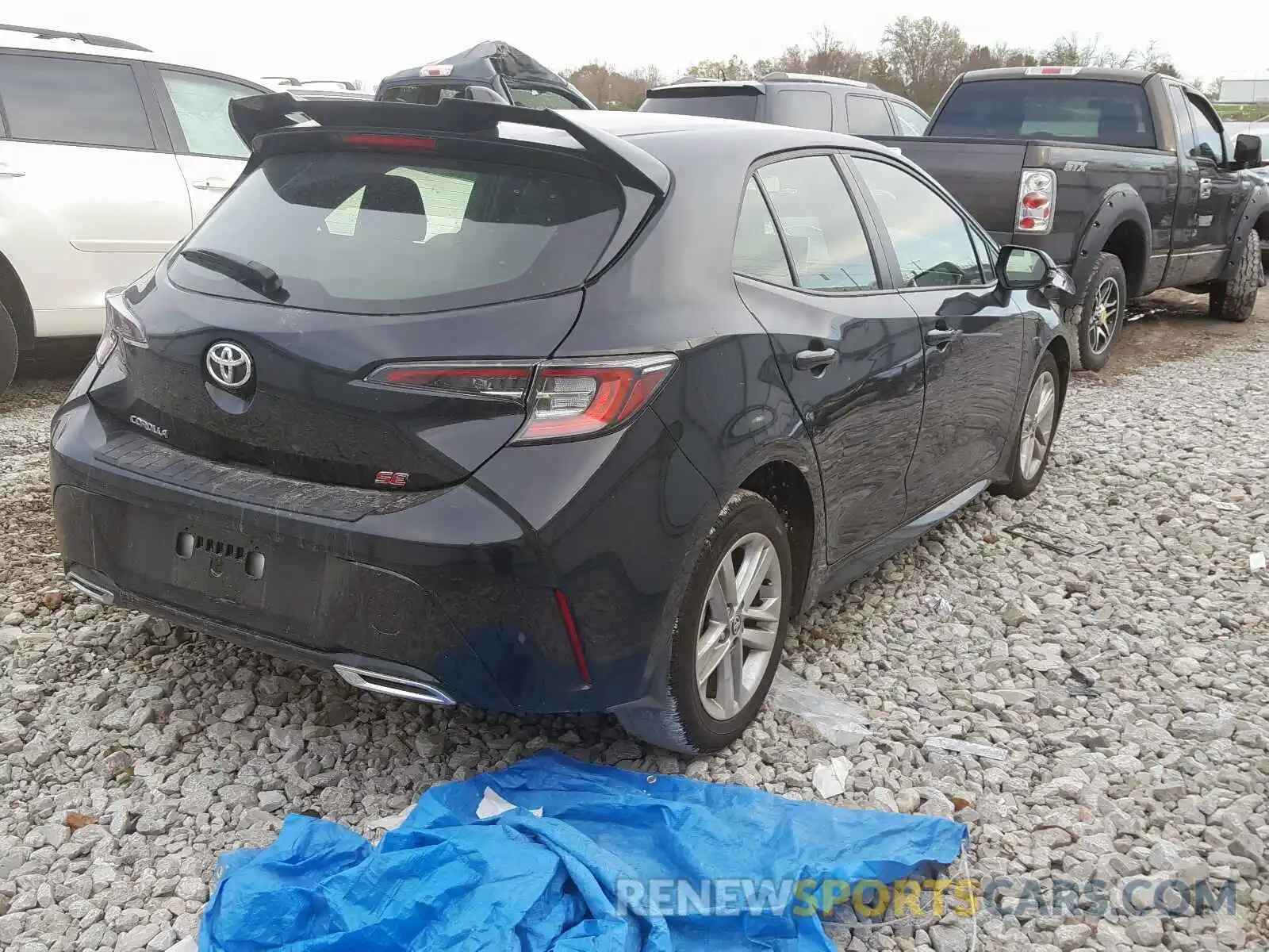 4 Photograph of a damaged car JTNK4RBE0K3041526 TOYOTA COROLLA 2019