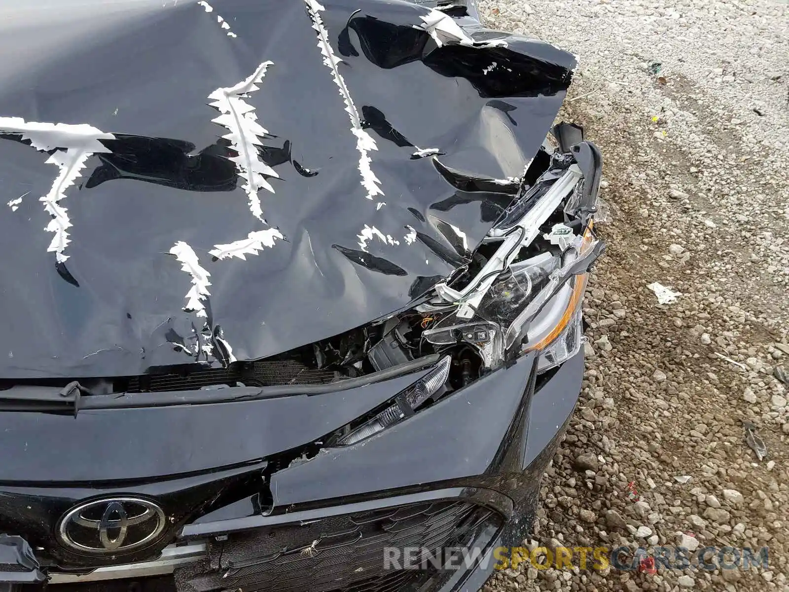 9 Photograph of a damaged car JTNK4RBE0K3041526 TOYOTA COROLLA 2019