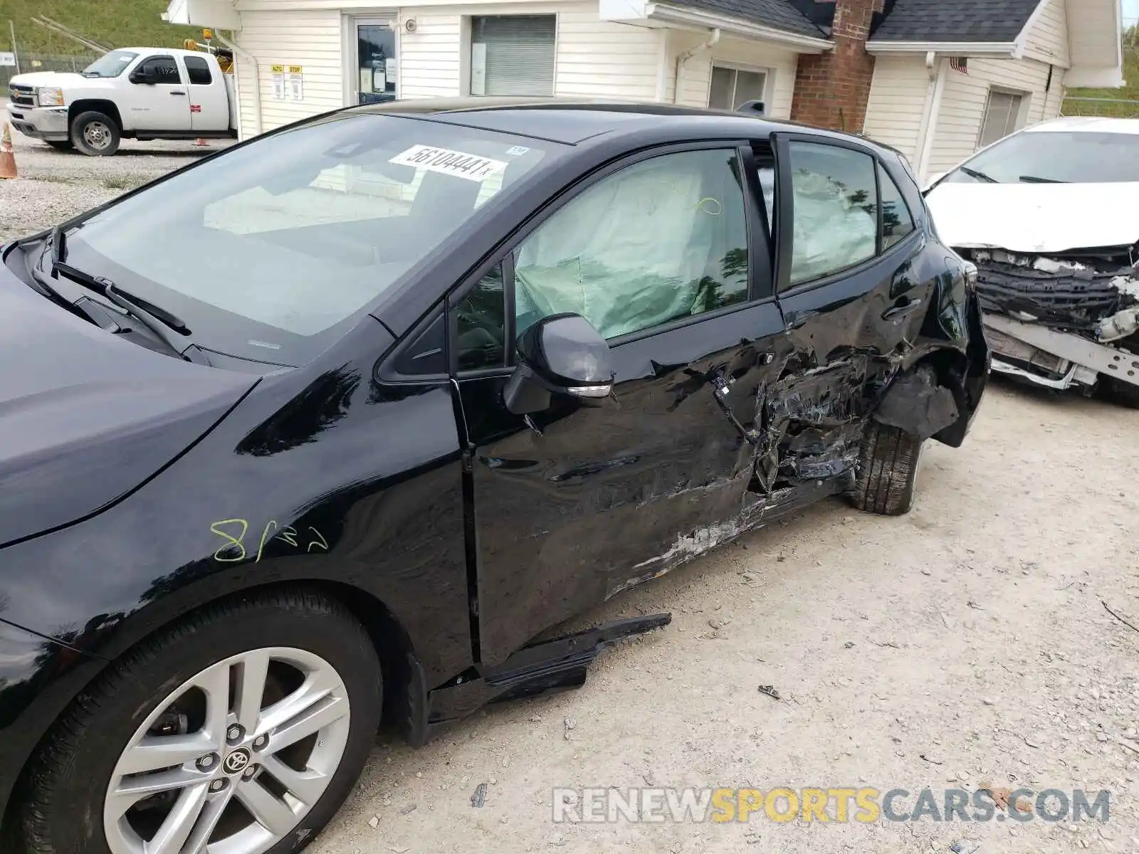 9 Photograph of a damaged car JTNK4RBE0K3042370 TOYOTA COROLLA 2019