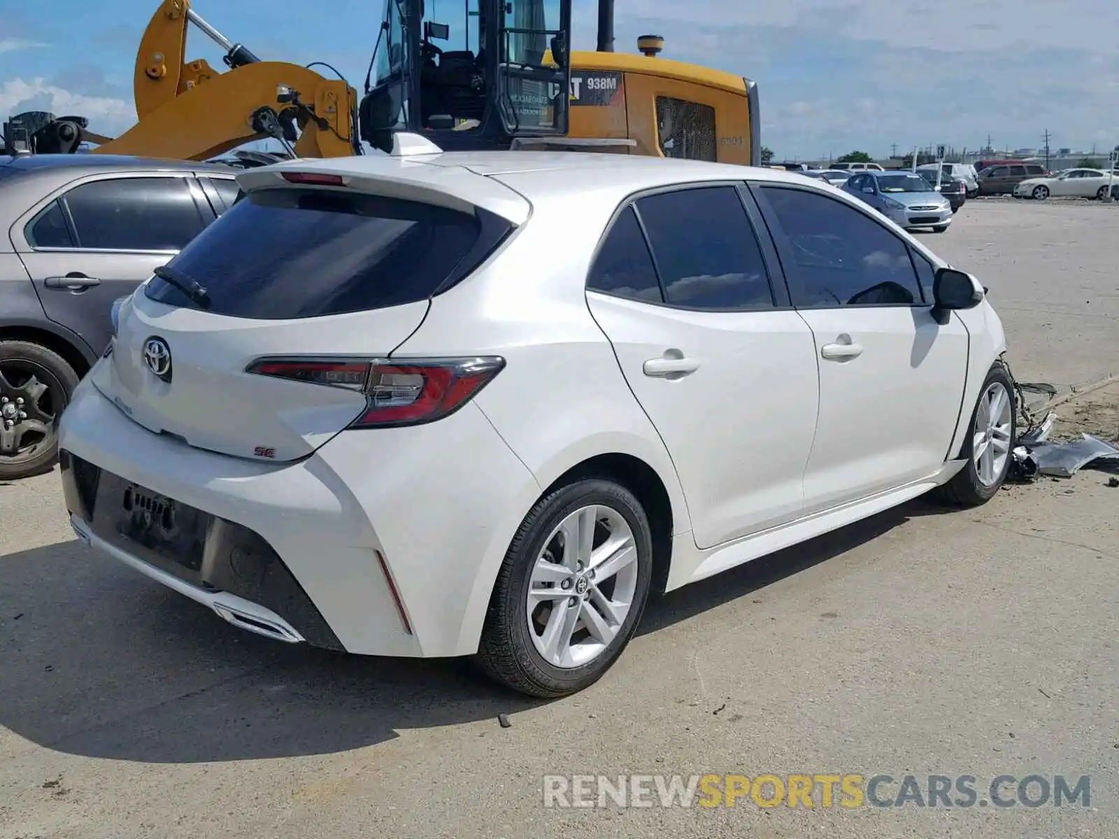 4 Photograph of a damaged car JTNK4RBE0K3044345 TOYOTA COROLLA 2019