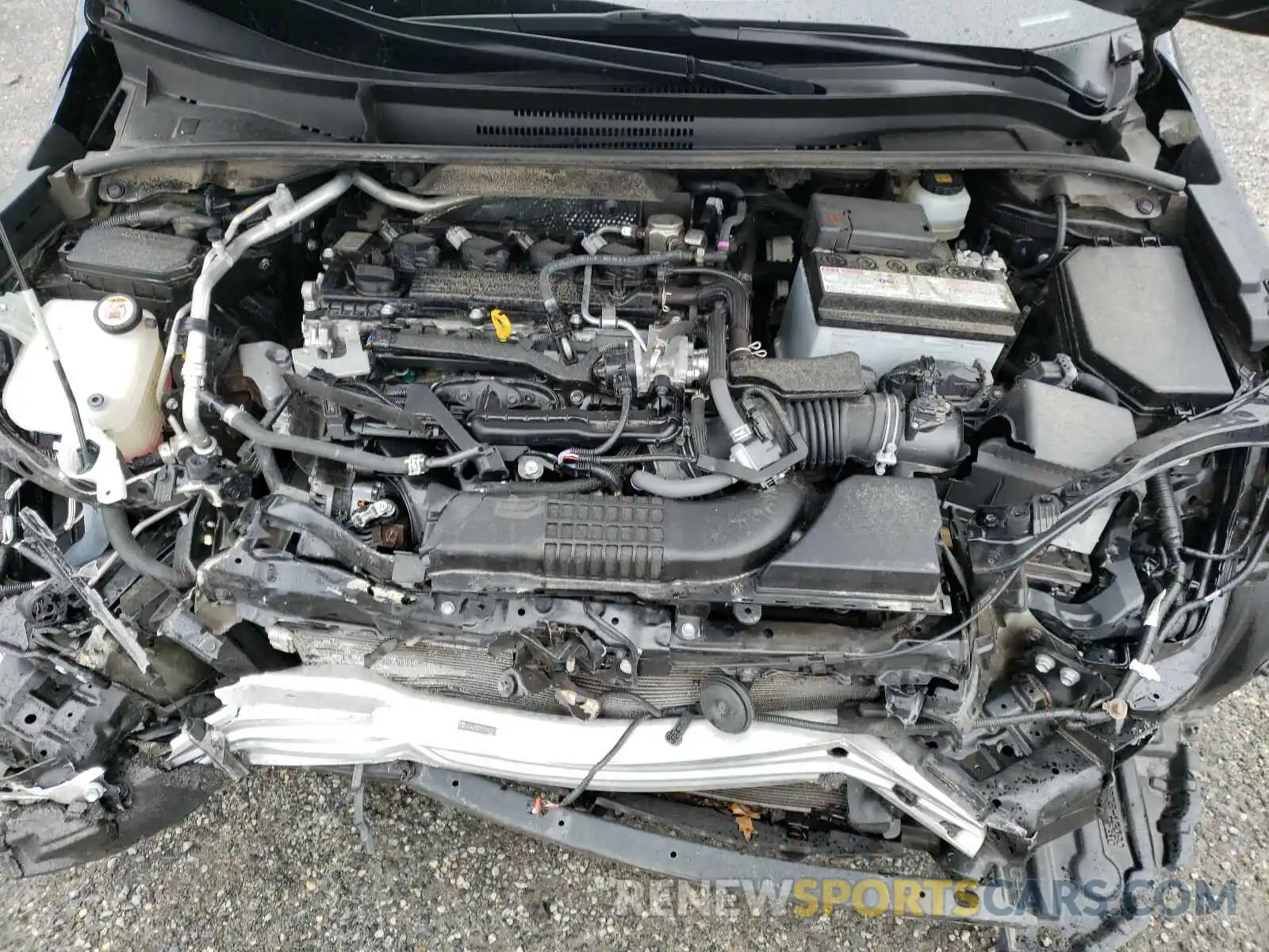 7 Photograph of a damaged car JTNK4RBE0K3045351 TOYOTA COROLLA 2019