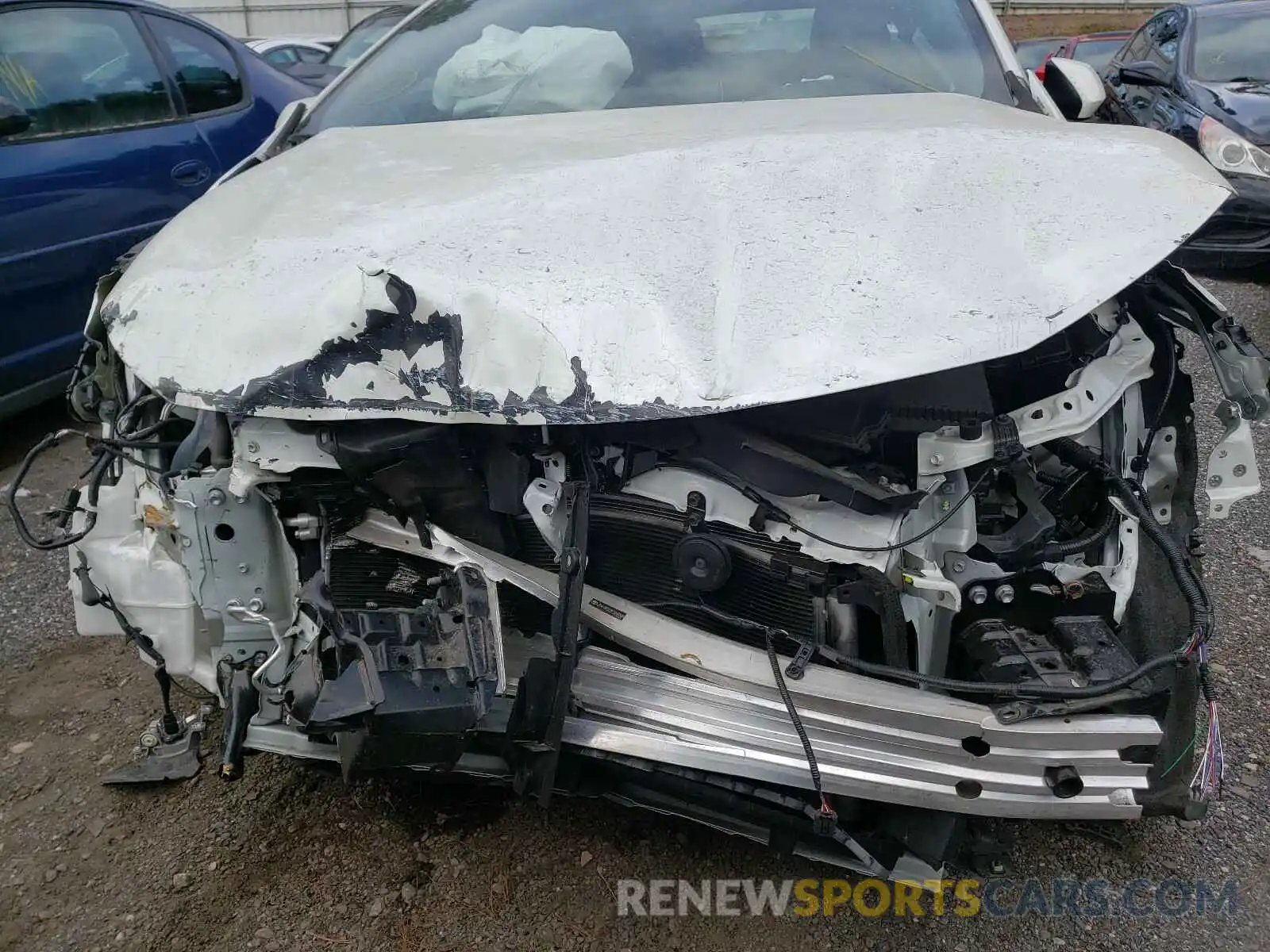 7 Photograph of a damaged car JTNK4RBE0K3048346 TOYOTA COROLLA 2019