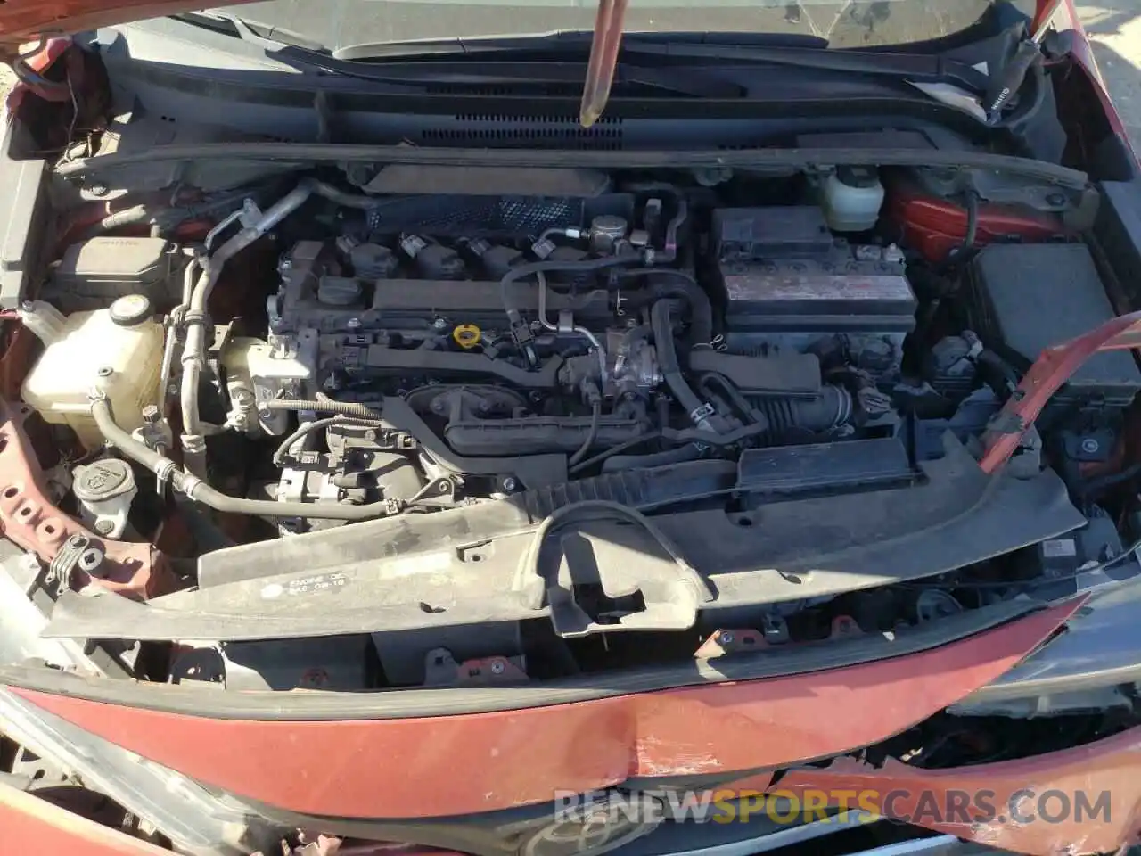 7 Photograph of a damaged car JTNK4RBE0K3053546 TOYOTA COROLLA 2019