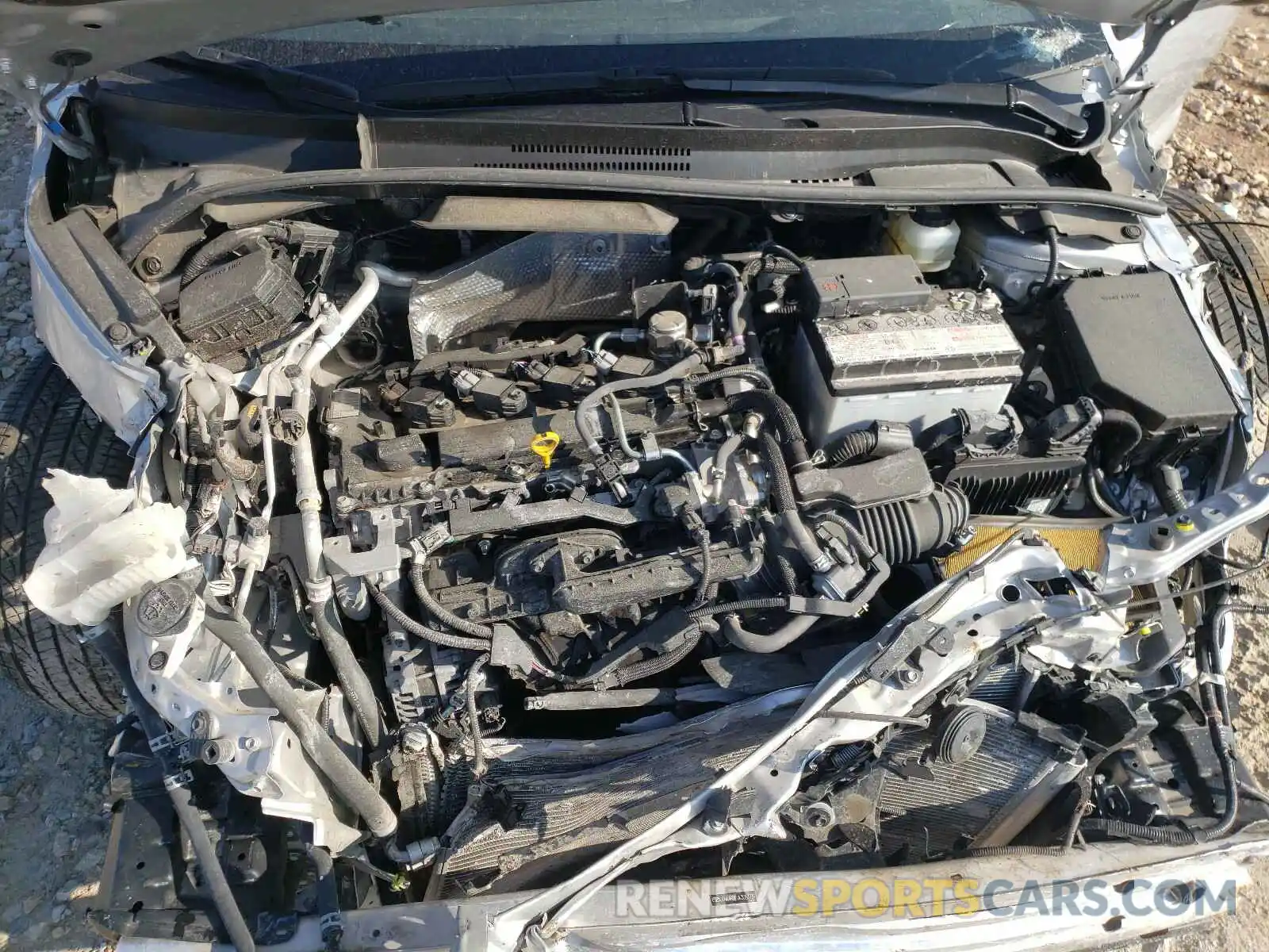 7 Photograph of a damaged car JTNK4RBE0K3053739 TOYOTA COROLLA 2019