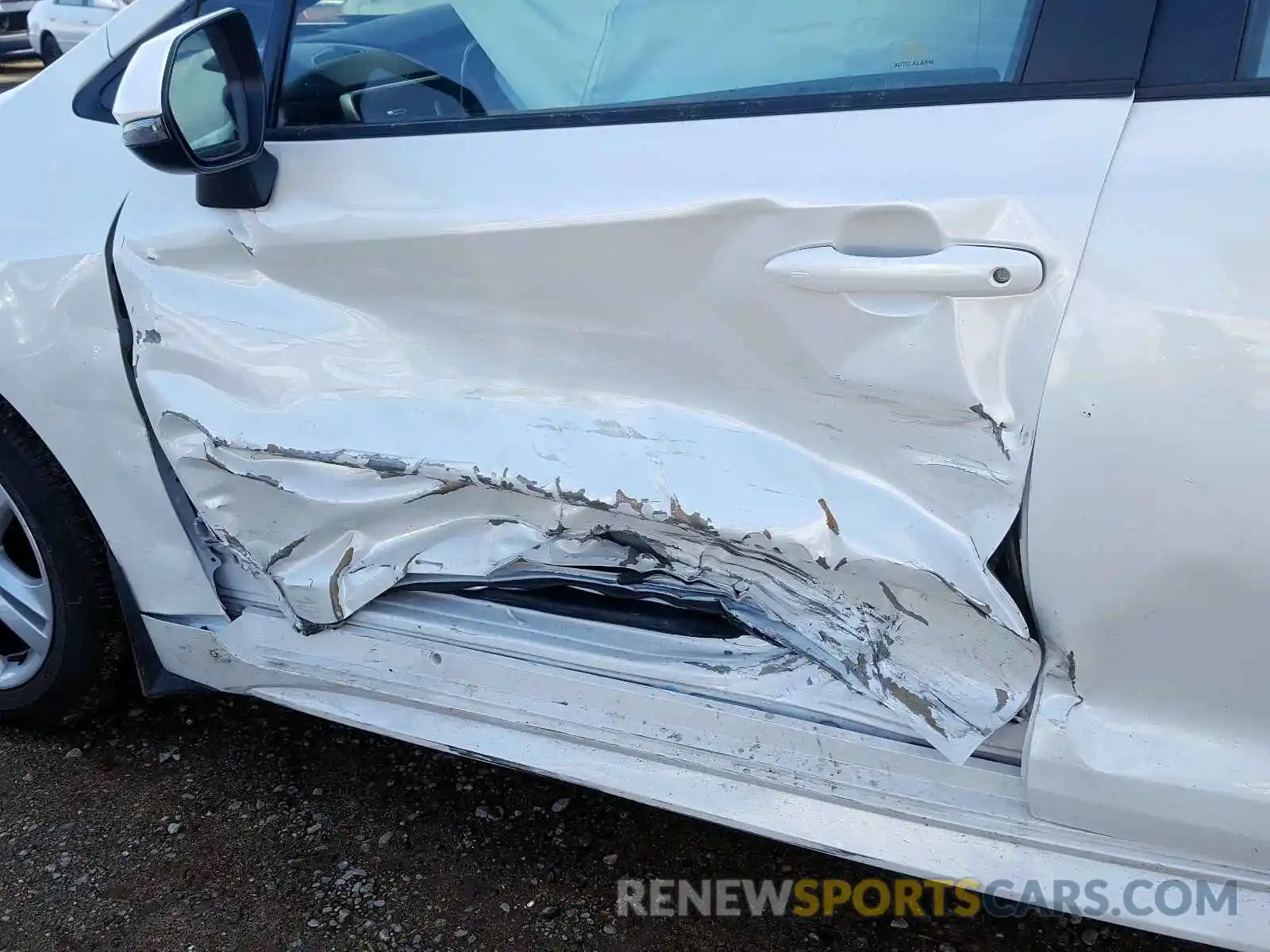 9 Photograph of a damaged car JTNK4RBE0K3053742 TOYOTA COROLLA 2019