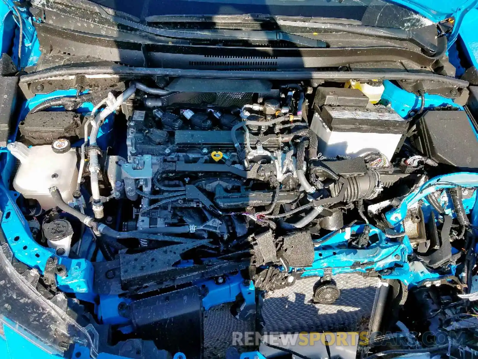 7 Photograph of a damaged car JTNK4RBE0K3065356 TOYOTA COROLLA 2019