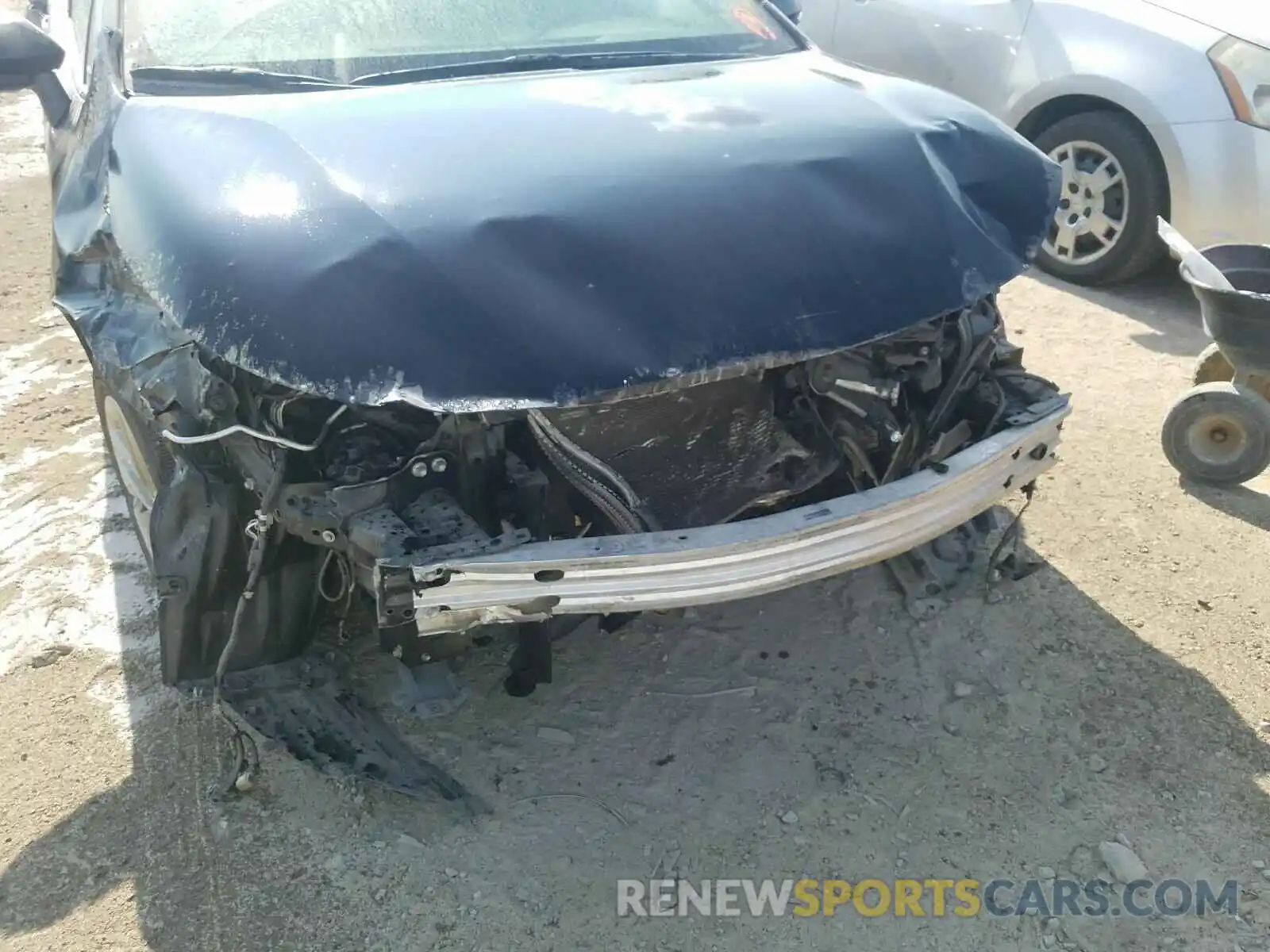 9 Photograph of a damaged car JTNK4RBE1K3002038 TOYOTA COROLLA 2019