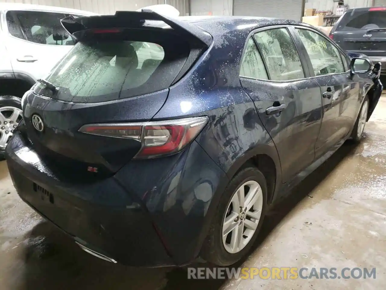 4 Photograph of a damaged car JTNK4RBE1K3002654 TOYOTA COROLLA 2019