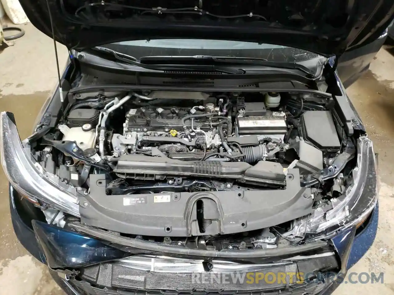 7 Photograph of a damaged car JTNK4RBE1K3002654 TOYOTA COROLLA 2019