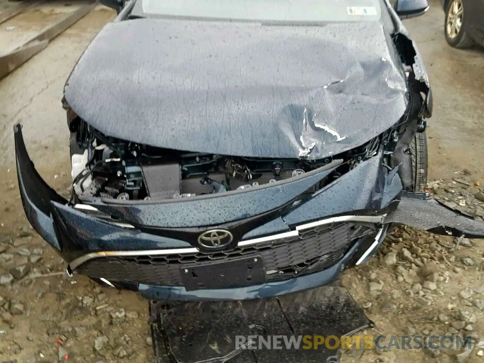 9 Photograph of a damaged car JTNK4RBE1K3002962 TOYOTA COROLLA 2019