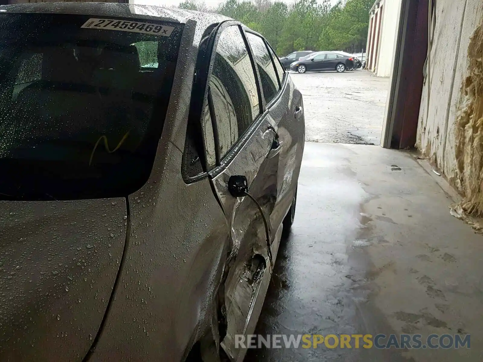 9 Photograph of a damaged car JTNK4RBE1K3004016 TOYOTA COROLLA 2019