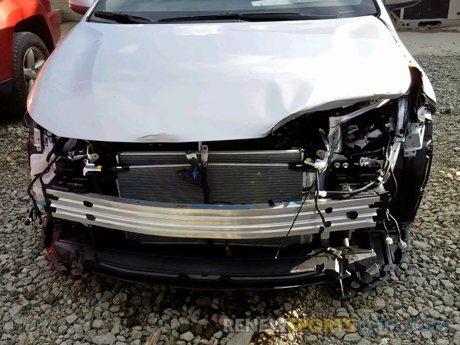 9 Photograph of a damaged car JTNK4RBE1K3004260 TOYOTA COROLLA 2019