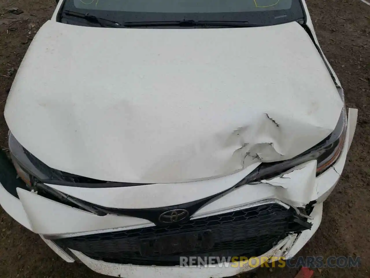 7 Photograph of a damaged car JTNK4RBE1K3007112 TOYOTA COROLLA 2019