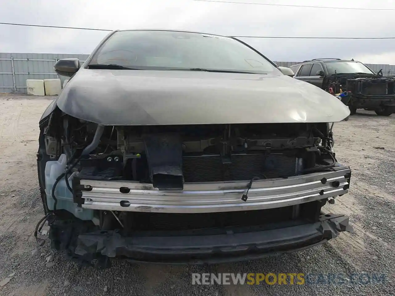 9 Photograph of a damaged car JTNK4RBE1K3007823 TOYOTA COROLLA 2019