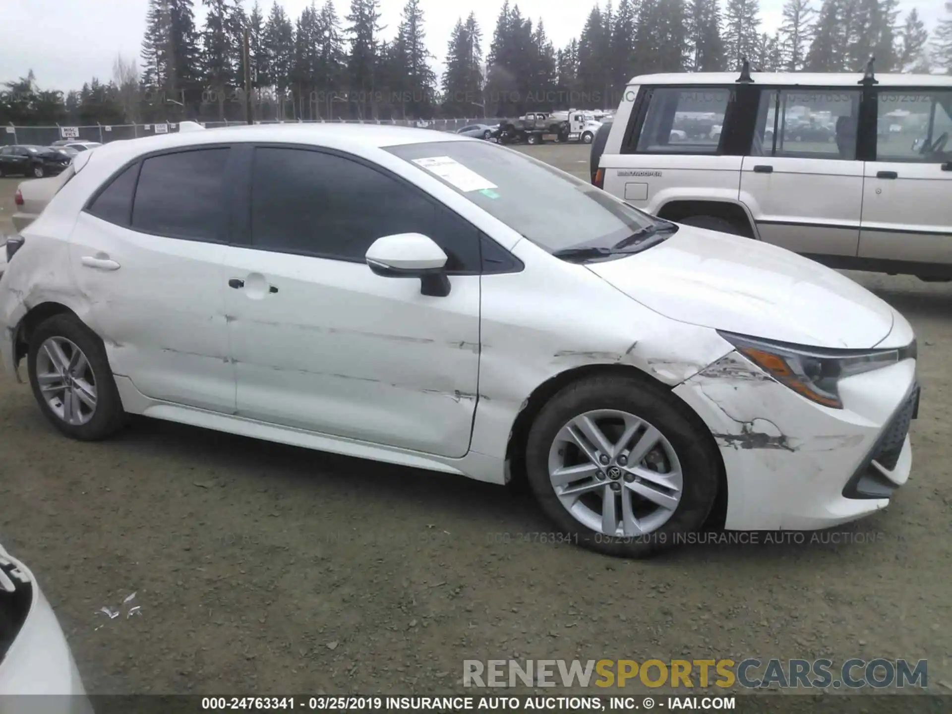 6 Photograph of a damaged car JTNK4RBE1K3010639 TOYOTA COROLLA 2019